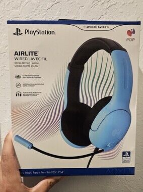 PDP Airlite Wired Stereo Gaming Headset - Blue